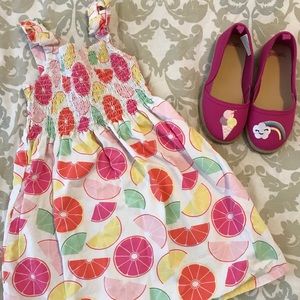 Smocked Citrusy Sundress from Gymboree